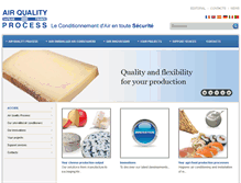 Tablet Screenshot of airqualityprocess.com